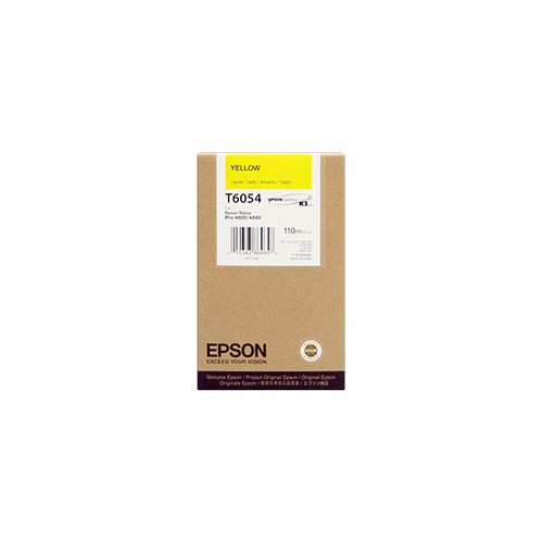 Tinteiro Epson T6054 Amarelo C13T605400 110ml