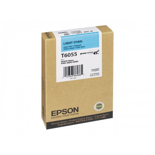 Tinteiro Epson T6055 Azul Claro C13T605500 110ml