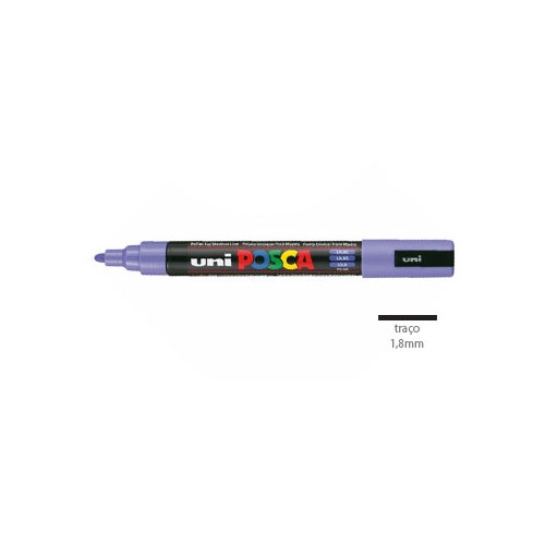 Marcador Uniball Posca PC5M 1,8mm Lilas