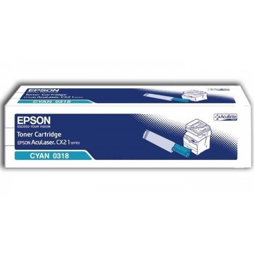 Toner Epson C13S050318 Azul