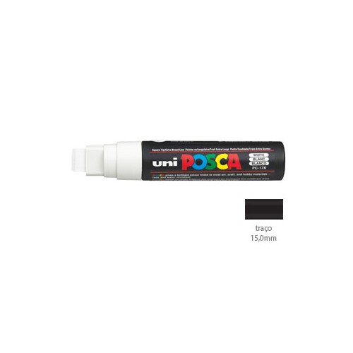 Marcador Uniball Posca PC-17K 15,0mm Branco