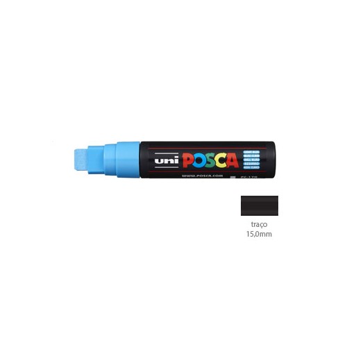 Marcador Uniball Posca PC-17K 15,0mm Azul Claro