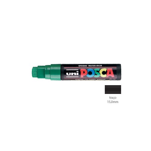 Marcador Uniball Posca PC-17K 15,0mm Verde