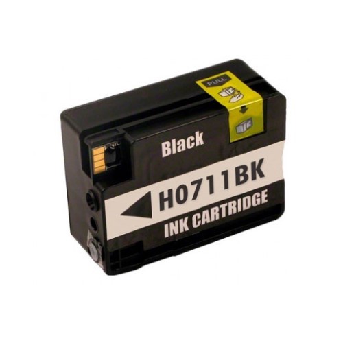 Tinteiro Compatível para HP 711 Preto CZ133A 80ml