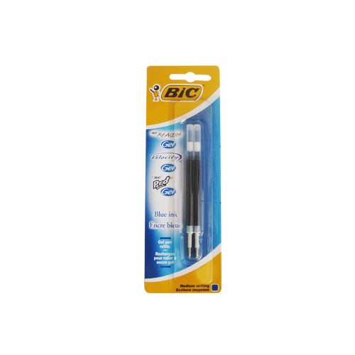Recarga Esfer.BIC GEL Azul (ReAction / Velocity Stic / Pro+) 2 unidades