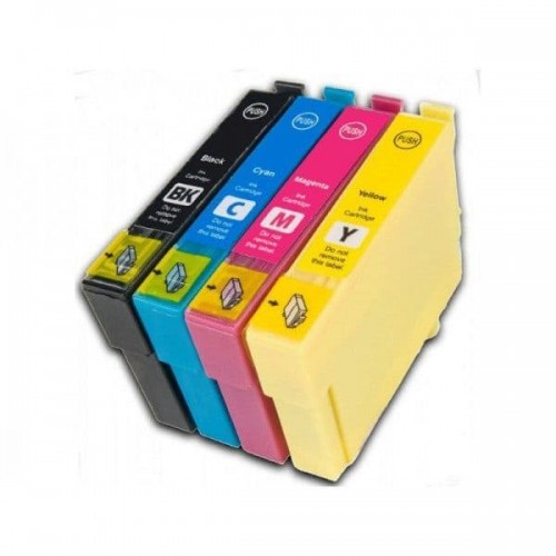 Pack de 4 tinteiros compatíveis para Epson 16XL - C13T16364010