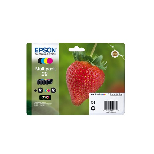 Pack Tinteiros Epson 29 4 Cores C13T29864010