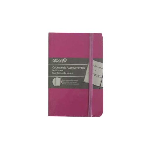 Bloco Notas Liso 142x96mm 80gr 96 Folhas Rosa