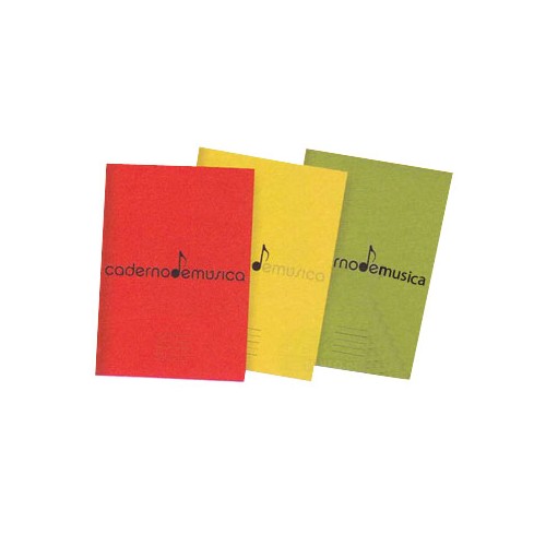 Caderno de Musica A4 20 Folhas