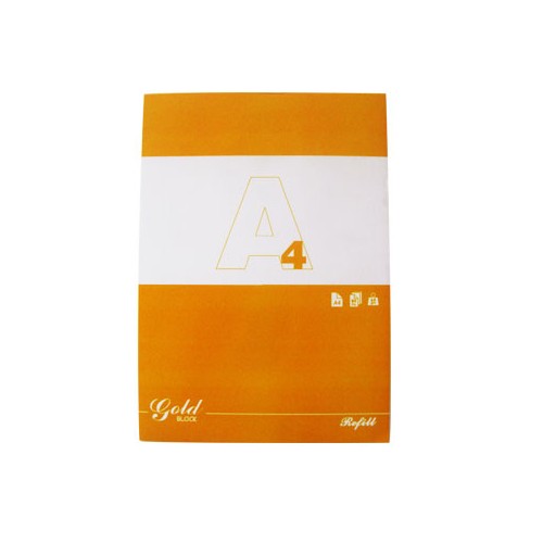 Recarga Papel A4 Liso 60gr 80 Folhas 4 Furos