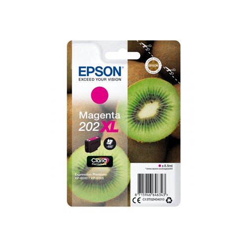 Tinteiro Epson 202XL Magenta C13T02H34010 8,5ml