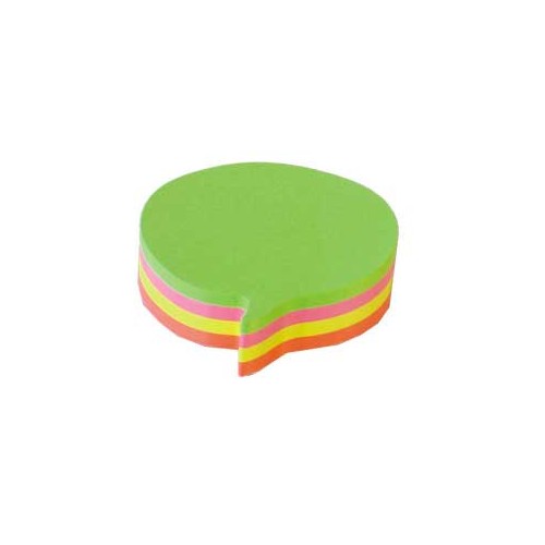 Bloco Adesivo Motivo Balao de Texto 70x70mm 200 Folhas