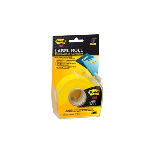 Rolo de Etiquetas Post-it Super Sticky Amarelo