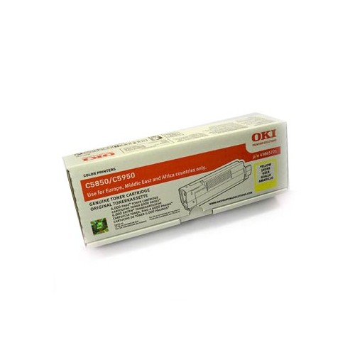 Toner Oki C5850/ C5950/ MC560 Amarelo