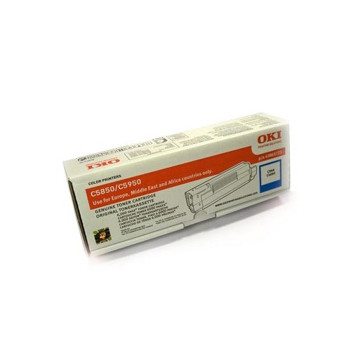 Toner Oki C5850/ C5950/ MC560 Azul