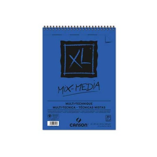 Bloco Espiralado Canson XL Mix Media A3 300gr 30F