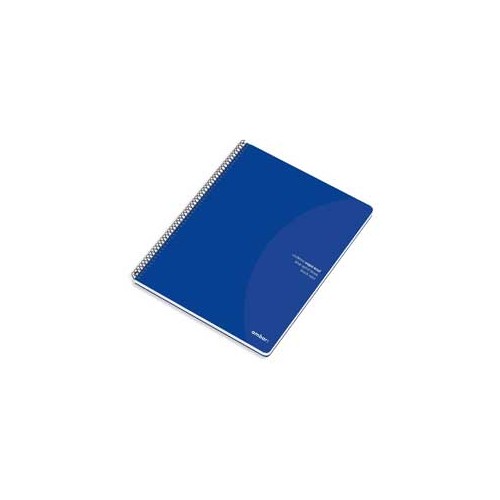 Caderno Espiral Ambar C / Azul A5 Quadriculado 70gr 80Fls  - 2 unidades