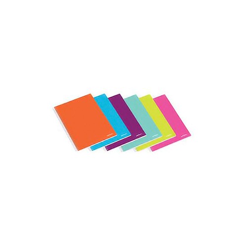 Caderno Espiral Ambar School A5 Pautado 80Fls  - 10 unidades