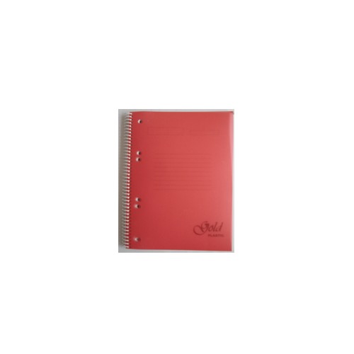 Caderno Espiral Platanus A5 Pautado 100Fls 70gr - 10 unidades