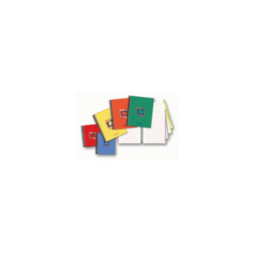 Bloco Notas A7 Quadriculado 100 Folhas Sortido Pack 6un