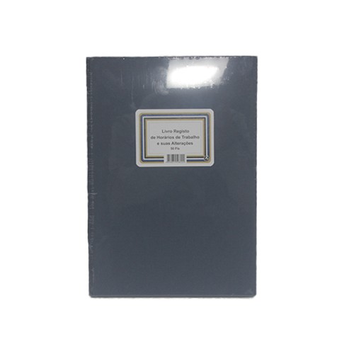 Livro Ponto Registo de Horario de Trabalho e suas Alterações