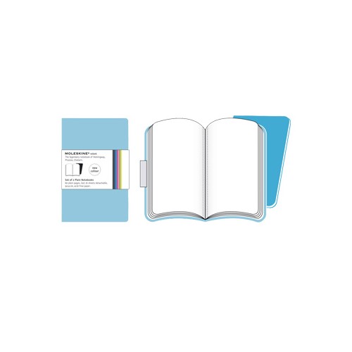 Volant XS Liso Moleskine Azul Claro - Pack 2 unidades