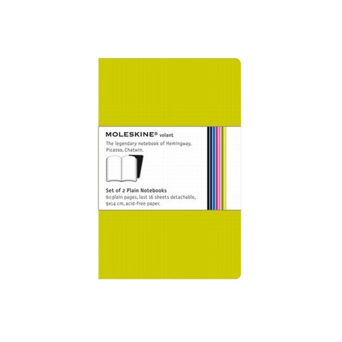 Volant XS Liso Moleskine Verde Claro - Pack 2 unidades