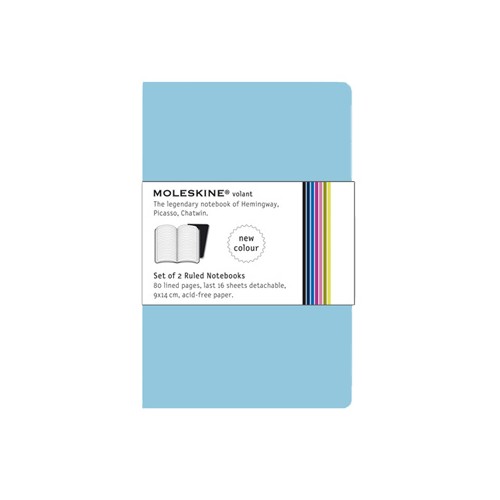 Volant de Enderecos Moleskine Azul