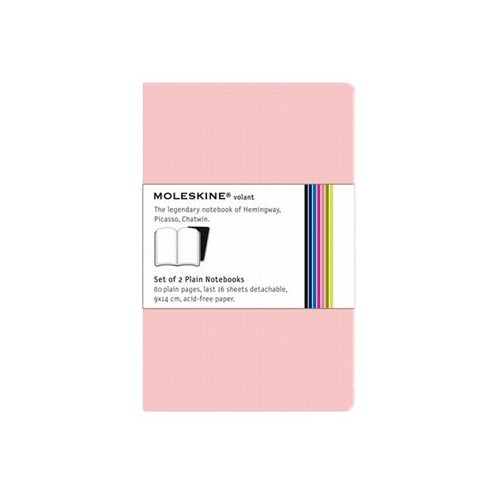 Volant Liso Moleskine Rosa - Pack 2 unidades