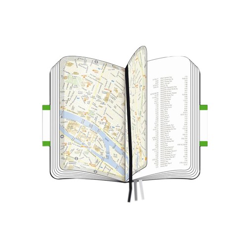 Bloco Notas Mapa Cidade Lisboa Moleskine Clássico