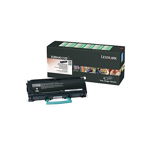 Toner Lexmark X264A11G Preto (0X264A11G)