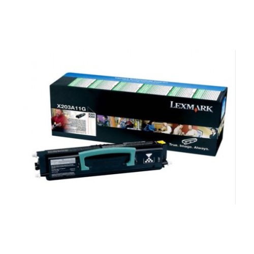 Toner Lexmark X203A11G Preto