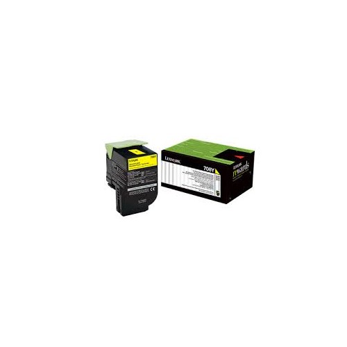 Toner Amarelo Lexmark 70C20Y0