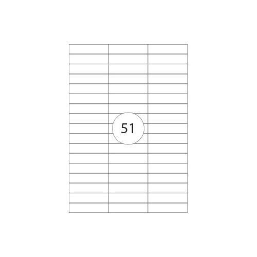 Etiquetas 70x16,9 Apli 01294 100 Folhas 5100un