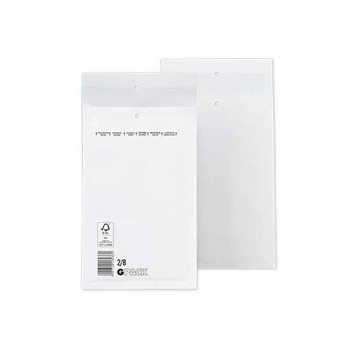 Envelopes Air-Bag 120x215 Branco Nº 00 - 200 unidades