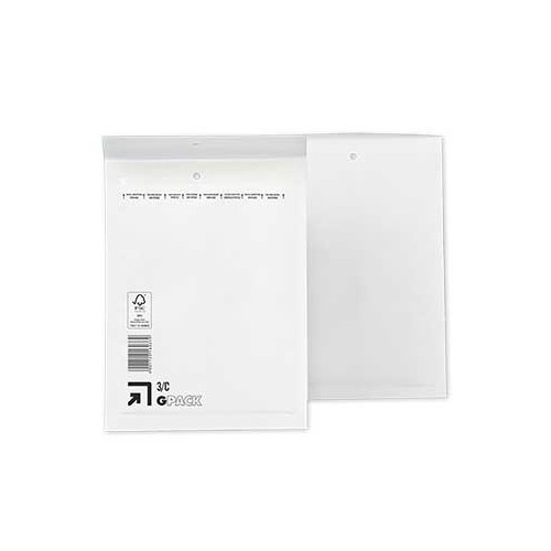 Envelopes Air-Bag 150x215 Branco Nº 0 - 100 unidades