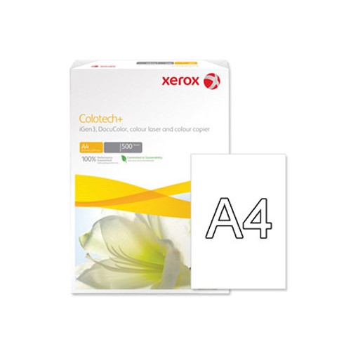 Papel 220gr A4 Colotech Plus Xerox - 4x250 Folhas